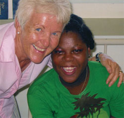 Natasha and Scarboro missioner Kate O'Donnell met when Kate first arrived in Guyana, and they remained friends. Kate has now returned to Canada to coordinate the work of the Lay Mission Office.