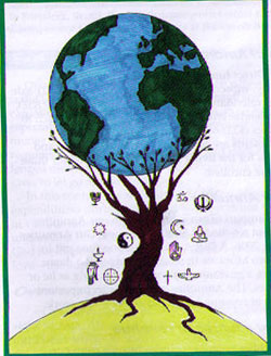 Golden Rule art contest winner:  Andriy Lykhovoy, Grade 11, Cardinal Newman High School, Toronto