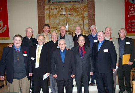 Reunion of SFM 1968 - classmates and priests