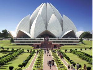 Baha’i House of Worship – New Delhi, India credit: Baha’i World Center