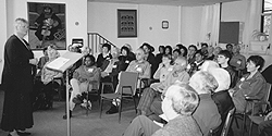 Interfaith storytelling at the Scarboro Mission Centre.