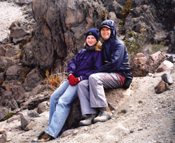 Marc Chartrand and Anne Quesnelle went to Ecuador as Scarboro missioners in 2001. This August they celebrated their fifth wedding anniversary while participating in a month-long experience living among the people of Cajabamba, one of the poorest indigenous communities in the country.