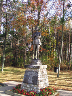 The shrine to St. Lorenzo Ruiz, the first canonized Filipino martyr. In 2005, Martyrs' Shrine celebrates the 75th anniversary of the canonization of the Canadian martyrs and the 25th anniversary of the beatification of Blessed Kateri Tekakwitha, patroness of ecology. Martyrs' Shrine, Midland, Ontario. www.martyrs-shrine.com. The shrine to St. Lorenzo Ruiz, the first canonized Filipino martyr. In 2005, Martyrs' Shrine celebrates the 75th anniversary of the canonization of the Canadian martyrs and the 25th anniversary of the beatification of Blessed Kateri Tekakwitha, patroness of ecology. Martyrs' Shrine, Midland, Ontario. www.martyrs-shrine.com.