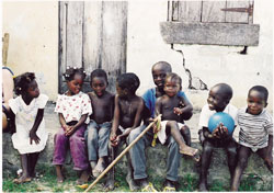 Children of the bateys, impoverished communities of Haitian sugar cane workers living in the Dominican Republic.