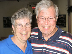 John and Jean MacInnis who will complete their term as the coordinators of Scarboro's Lay Mission Office in the spring of 2007.