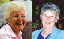 Kate O'Donnell (left) and Mary Olenick will return from overseas mission to serve as the new Co-ordinators of Scarboro's Lay Mission Office.