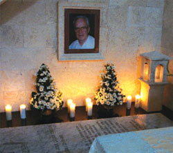 Fr. Lou's body rests in a specially built crypt inside the church beside the stairs leading to the choir loft. Each time they pass by on their way to worship, the hearts of the people of Ocoa will be stirred again as they remember the faith, spirit and dedication of their beloved shepherd.