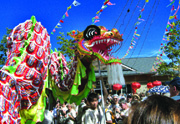 The Fung Loy Kok Temple and Taoist International Tai Chi Centre during its opening ceremonies.